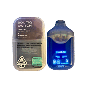 BOUTIQ SWITCH V4 "TEXAS TEA" X "PECAN PIE" 2G DUAL TANK DISPOSABLE