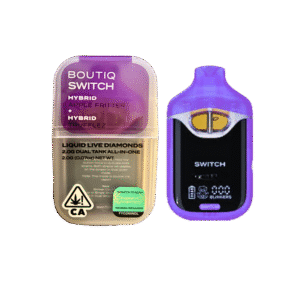 BOUTIQ SWITCH V4 "APPLE FRITTER" X "TRUFFLEZ" 2G DUAL TANK DISPOSABLE