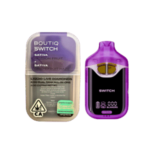 BOUTIQ SWITCH V4 "PASSION FRUIT" X "GRAPEFRUIT HAZE" 2G DUAL TANK DISPOSABLE