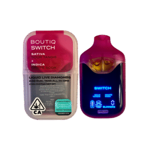 BOUTIQ SWITCH V4 "SOUR TANGIE" X "GRAPE SODA" 2G DUAL TANK DISPOSABLE