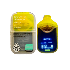 BOUTIQ SWITCH V4 "PINK LEMONADE" X "MANGO" 2G DUAL TANK DISPOSABLE