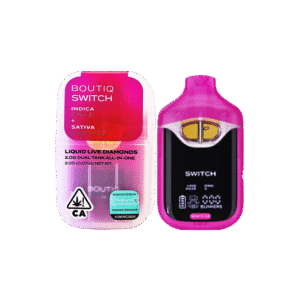 BOUTIQ SWITCH V4 "LIME HAZE" x "PINK Z" 2G DUAL TANK DISPOSABLE VAPE