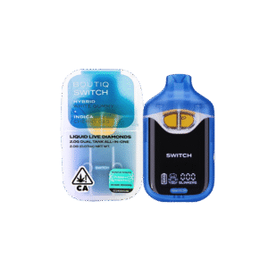 BOUTIQ SWITCH V4 "CHERRY GAS" x "WHITE GUMMY" 2G DUAL TANK DISPOSABLE VAPE